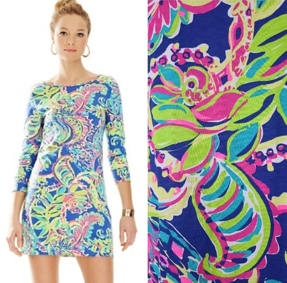Lilly Pulitzer Marlowe Dress Toucan Play Print Size Small